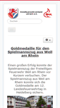 Mobile Screenshot of kfv-loerrach.de